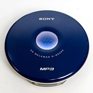 Vintage Sony Walkman D-NE005 Blue Portable MP3/CD Player Tested Working